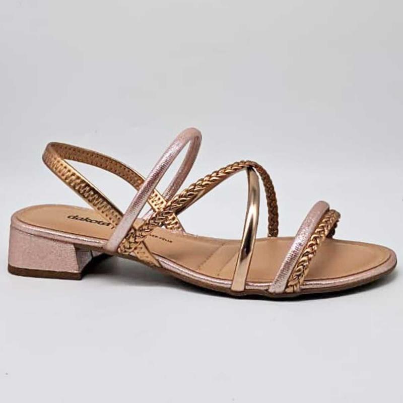 Sandália Feminina Dakota Salto Baixo Estilo Conforto Y9342